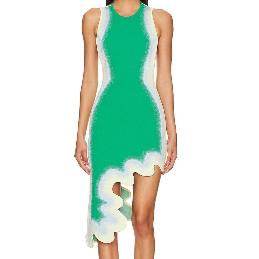PH5 Lotus Dress in teal blast, worn once PERFECT condition